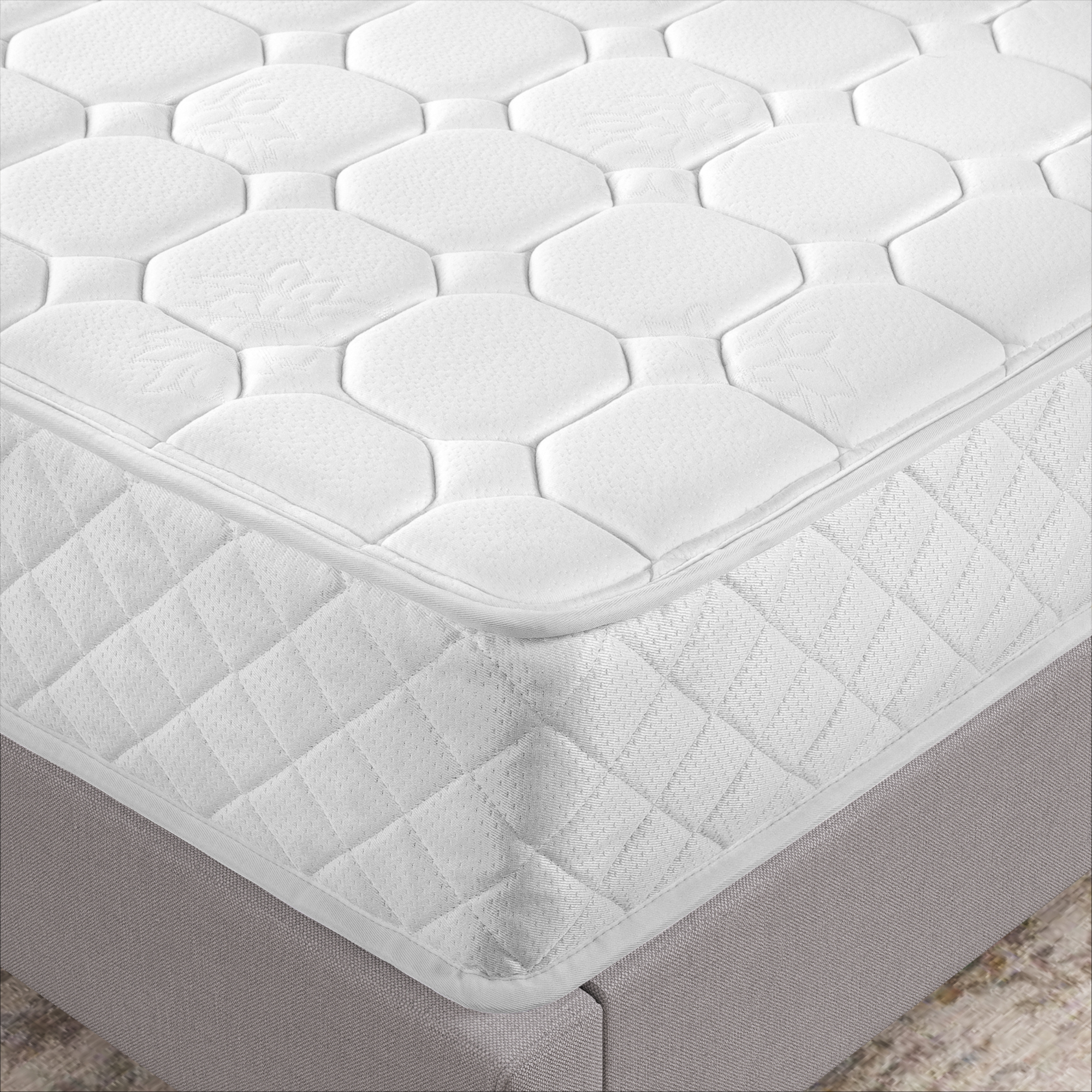 8" Quilted Hybrid of Comfort Foam and Pocket Spring Mattress, Full - image 5 of 5