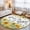 Yellow, variant on Kitchen Mats for Floor 3x5 Ft, Summer Sunflower Non Slip Area Rugs for Kitchen Bedroom Entryway, Vintage Floral Botanical Bee Washable Carpet Runner Rug Floor Mats for Bedroom Home Decor