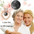 thumbnail image 2 of Gifts for Mom Preserved Real Rose with Necklace I Love You Mom in 100 Languages Forever Rose Mom Necklace from Daughter Son on Mother's Day Birthday, 2 of 12