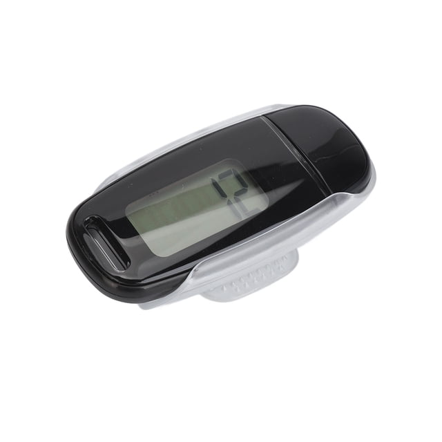 Podómetro ANGGREK 3D Para Caminar Contador De Pasos Con Pantalla LCD Grande Portátil Recargable Por USB