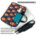 thumbnail image 2 of Lsque American Football and Fire Flames Pattern Laptop Bag – Portable & Slim Single-Shoulder Computer Case with Adjustable Strap, Protective, Lightweight for 13”/14”/15.6” Laptops, 2 of 8