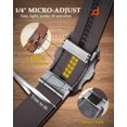 thumbnail image 6 of SUOSDEY Men's Ratchet Western Belts for Women Cowboy Cowgirl Leather Belt for Jeans Pants Christmas with Gift Box, 6 of 8