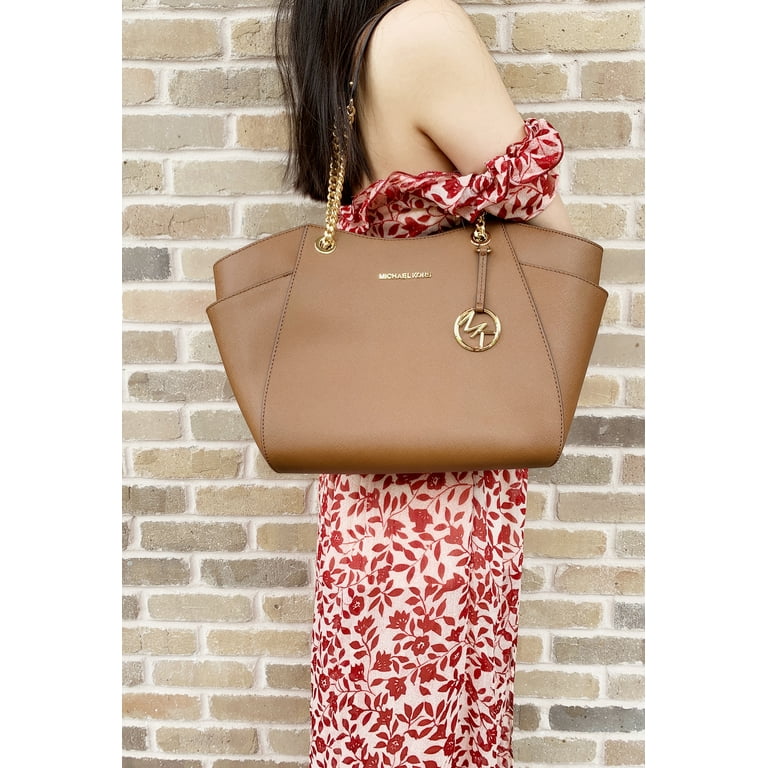 Michael Kors Bags | Michael Kors Jet Set Travel Chain Shoulder Tote | Color: Brown | Size: Large | Kishcloset15's Closet