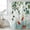 Green Red, variant on Japanese Carp Fish Shower Curtain, Waterproof Shower Curtains for Bathroom, Oriental Art Vintage Leaves Vines Koi Fish Washable Fabric Bathtub Curtain Set Bath Decor with 12 Hooks 48"x72"
