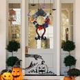 thumbnail image 6 of SDJMa Halloween Wreaths for Front Door, 26" Artificial Mesh Wreath with Witch Hat Legs, Spooky Halloween Door Wreath for Indoor Outdoor Home Party Window Wall Decor, 6 of 9
