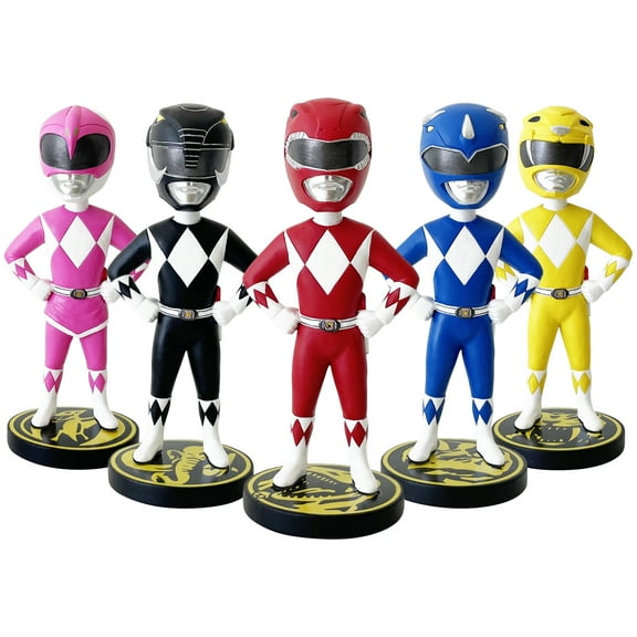 Power Rangers Five-Piece (Exclusive) Bobblehead Set