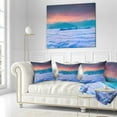 thumbnail image 3 of Designart Sea of White Fog and Mountains - Landscape Photography Throw Pillow - 16x16, 3 of 5