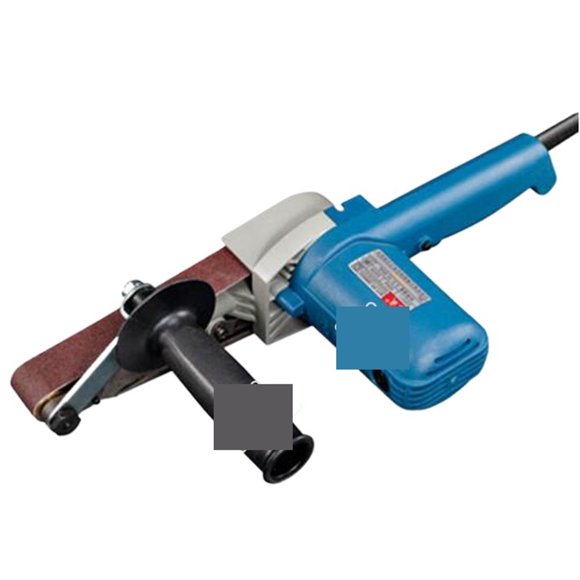 Ponceuse à Courroie à Vitesse Variable 30*533 mm, Ponceuse à Courroie pour Menuiserie 550 W Haute Puissance, Machine de Meulage de Papier 220-240 V