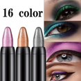 thumbnail image 3 of Lápiz de sombra de ojos nacarado, 15 colores, resistente al agua, larga duración, brillo, sombra de ojos, Lápiz Delineador de ojos, herramientas de maquillaje( 07, 3 of 5