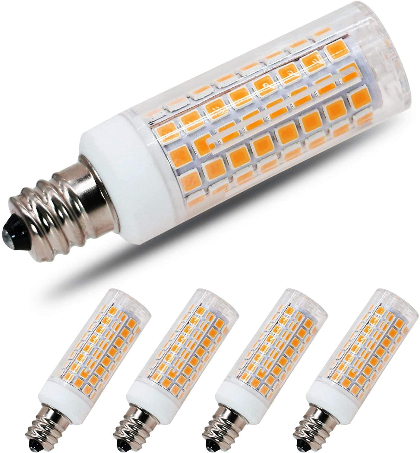 Base E12 LED Chandelier Light Bulbs 850LM Warm White 3000K 100W 5-Pack Home Light Fixtures Decorative. E12 Led Bulb Candelabra Light Bulbs 8W Equivalent Ceiling Fan Bulbs LED Candle Bulbs Base E12 LED Chandelier Light Bulbs 850LM Warm White 3000K 100W 5-Pack Home Light Fixtures Decorative. E12 Led Bulb Candelabra Light Bulbs 8W Equivalent Ceiling Fan Bulbs LED Candle Bulbs