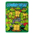 thumbnail image 1 of Northwest Nickelodeon - Manta de Forro Polar para Adolescentes Mutantes Ninja Turtles, Cowabunga Dudes, 46 x 60 Pulgadas, 1 of 8