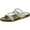 White, variant on Journee Womens Colette Slide Flat Sandals, Widths Available