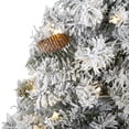 thumbnail image 4 of Nearly Natural 5ft Flocked White River Mountain Pine Christmas Tree, 4 of 7