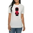 thumbnail image 3 of Big Size K-drama Heart Graphic Design Deluxe Jersey T-Shirt - White 3XL, 3 of 4