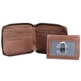 thumbnail image 4 of Zippered RFID Billfold with Removable Passcase, 4 of 7
