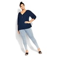 thumbnail image 5 of City Chic Women's Plus Size Sexy Fling Elbow Sleeve Top, 5 of 6