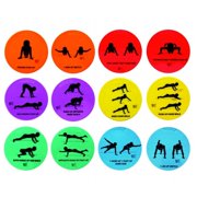 Balls R Us 1403355 Sportime 10 in. Strength Spots, Set of 12