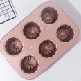 thumbnail image 4 of Wosthever Molde para cupcakes antiadherente fácil de limpiar para cocineros ocupados hecho con molde para pasteles Canele de acero al carbono Herramientas y accesorios para hornear, 4 of 6