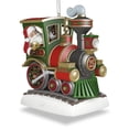 thumbnail image 2 of Advancent Colgante de tren de Papá Noel, adorno navideño para ancianos, decoración de resina para exteriores, regalo para niños, ventana de Kits de decoración para fiestas, 2 of 6