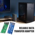 thumbnail image 2 of M.2 SSD to SATA Adapter Card High-Speed Transmission Heat Dissipation Easy Installation Solid State Disk Drive Converter, 2 of 8