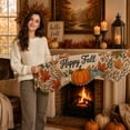 thumbnail image 6 of Darzheoy Thanksgiving Fireplace Banner, Decorative Hanging Signage, Harvest Tabletop Accent, Holiday Seasonal Display, Fall Decor for Wall Home Door Entryway, 6 of 6