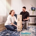 thumbnail image 2 of Giantville Giant Tumbling Timber - Jumbo Wooden Blocks Floor Stacking Game, 56 Pieces, 2 of 3