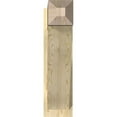 thumbnail image 2 of Ekena Millwork 8"W x 30"D x 30"H Traditional Rough Sawn Craftsman Outlooker, Douglas Fir, 2 of 4