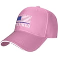 thumbnail image 1 of Retired Police Officer Thin Blue Line Baseball Caps Woman's Mens Fashionable Adjustable Dad Hat Sandwich Flat Brim Hat, 1 of 8