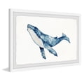 thumbnail image 2 of Whale Canvas Wall Art Print - Coastal Home Decor, Framed Painting, Modern Ocean Art, Large Wall Hanging, 2 of 6