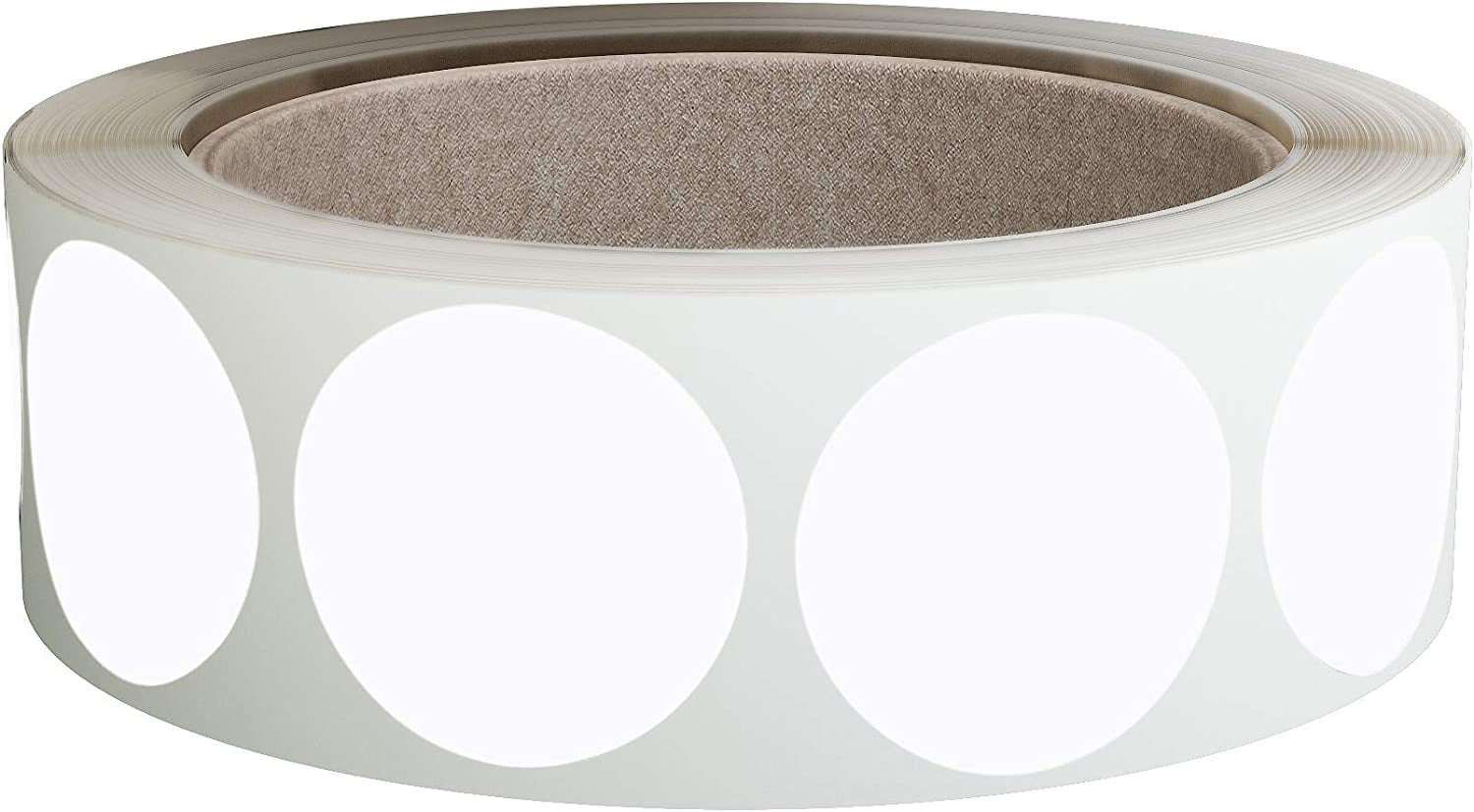 Blank Labels on a Roll 25mm White Round Sticker 1 Inch - 600 Pack ...