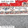 thumbnail image 3 of SUSUZI 5.3' x 7.5' Area Rug Boho Living Room Rug, Washable Low Pile Non Slip Carpet for Bedroom, Dining Room, Retro Area Rug Indoor, 3 of 9
