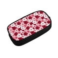 thumbnail image 2 of Goofa Rose Pattern Big Capacity Pencil Pen Case Office College Large Storage High Capacity Bag Pouch Holder Box Organizer, 2 of 9