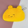 thumbnail image 2 of Estuche para lápices de peluche con forma de oso de mantequilla amarillo, 20 cm, para escuela y ofic, 2 of 3