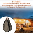 thumbnail image 4 of Advancent Bolsa de almacenamiento para taza de Camping, bolsa de lona con asa colgante, bolsas multiusos, organizador de bolsillo para escalada carpas, 4 of 6