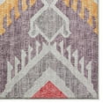 thumbnail image 3 of Addison Rugs Indoor/ Outdoor Addison Yuma Southwest Ikat Washable Area Rug 2'3" x 7'6" - Purple, 3 of 8