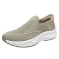 thumbnail image 4 of Zapatos para Correr Btafrte Malla Punto Hombre Deportivos Al Aire Libre Caqui 44, 4 of 9