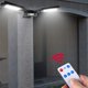 thumbnail image 5 of Luz solar de calle de doble cabezal, luz de pared de seguridad ajustable de alto brillo de 180 grados, luz solar para senderos a prueba de agua IPX6 A, 5 of 5