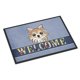 thumbnail image 1 of ""Caroline'S Treasures Bb1437Jmat Chihuahua Bienvenido Tapete Para Interiores O Exteriores 24 X 36"""" Multicolor"", 1 of 1