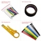 thumbnail image 4 of Carrete de Cable Multifilar Calibre 20 AWG 32.8 Pies (10m) c/u - 6 Colores Kit de Cable Flexible Cal. 20 con Cubierta de Silicona, 392°F 300V Wire Eléctrico de OFC Estañado,22 AWG-6C, 4 of 17