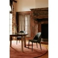 thumbnail image 3 of Moe's Home Collection Burton 18" Faux Leather Dining Chair in Black (Set of 2), 3 of 7