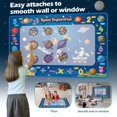 thumbnail image 1 of Aqua Water Painting Mat 48" x 31" Large Magic Doodle Mat Kids Toys Sin ensuciar Dibujo Escritura Doodle Board Colorear Juguetes educativos Regalos de cumpleaños para niños de 3,4,5,6 años de edad MFZFUKR WMZL-1342, 1 of 6