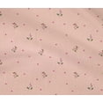 thumbnail image 4 of oneOone Cotton Flex Fabric Leaves & Flower Floral Print Fabric BTY 40 Inch Wide, 4 of 4