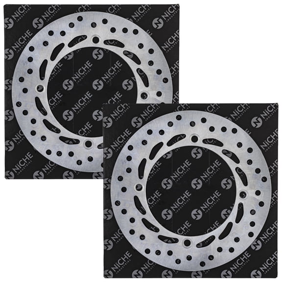 Niche Front Brake Rotor Set for Honda NX650 XR650L Motorcycle 519-CRT2425R