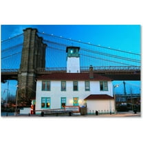 Trademark Fine Art "Brooklyn 1" Canvas Art by CATeyes