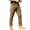#21Brown, variant on Men's Tactical Cargo Pants Stretch Ripstop Lightweight Waterproof Multi Pockets Work Hiking Outdoor Casual Pants (No Belt)