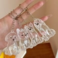 thumbnail image 3 of Porte-clés de Rangement pour Poils de Chien Mignon Transparent Capsule Sac Pendentif Décor Collection Souvenir Cadeau Bijoux Commémoratifs, 3 of 6