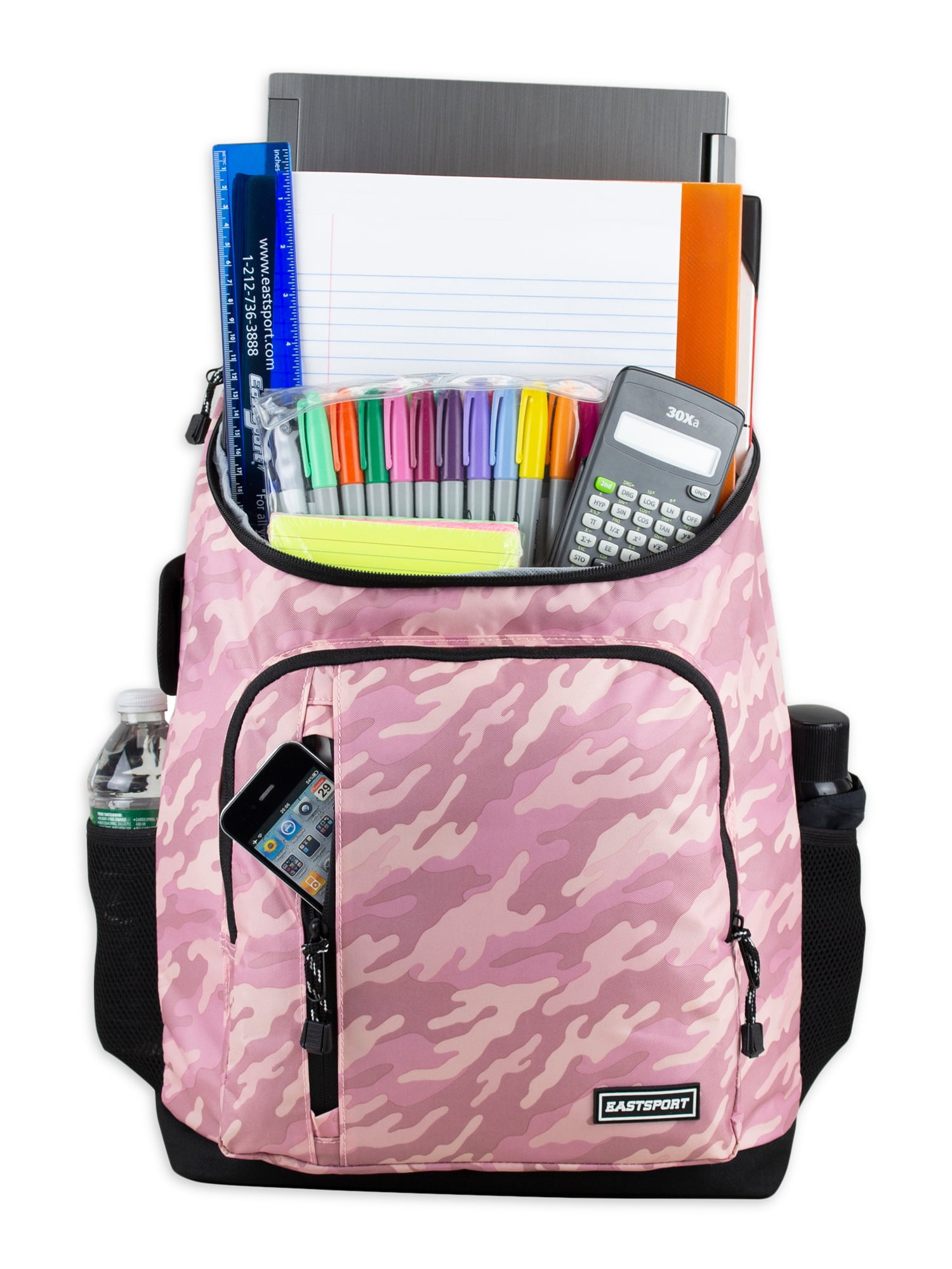 Eastsport Unisex Legend Laptop Backpack, Fluid Camouflage