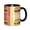 Black, variant on Cats Doodle Coffee Mug Fun Custom Ceramic Mugs 11oz Pink