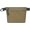 Khaki, variant on Small Pouch for Travel Essentials, Makeup Pouch Bag with Carabiner Clip Backpack Dopp Kit Storage Organization for Toiletries, , Tech, Tools, Water Resistant 500D Nylon (Black)