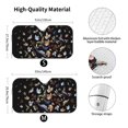 thumbnail image 3 of Fuzoiu Butterfly1 Print Car Windshield Sun Shade,Block Uv Rays Sunshade,Foldable Front Window Sun Visor Protector for Car,SUV,Truck-Keep Vehicle Cool-Butterfly1, 3 of 8